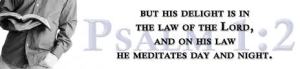 psalm 1  meditate