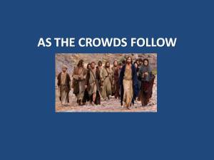 As The Crowds Follow 2