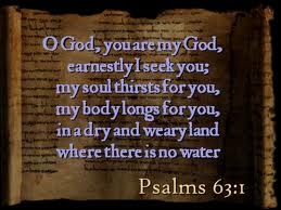 Psalm 63 1