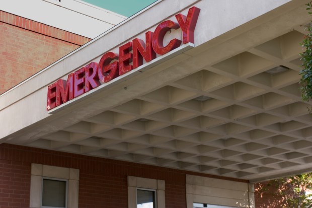 Emergency room entrance